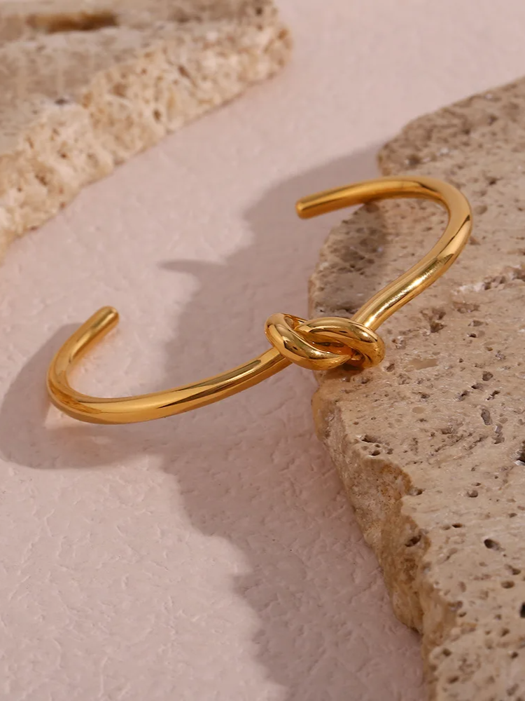 Pulseira Minimalista Nó Estilo Sofisticado
